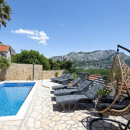 With Private Pool Close To The